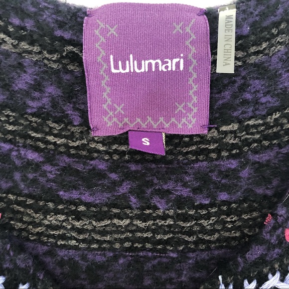 LULUMARI Knit Patch Pocket Mohair Blend Dr… - Picture 7 of 8